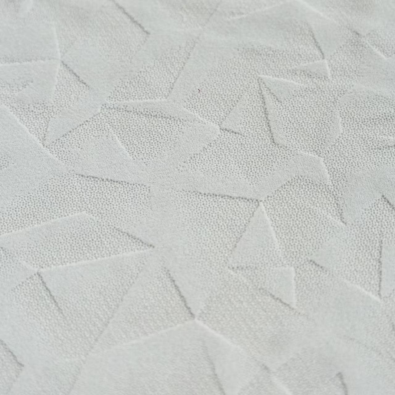 Irregular Triangle Pattern Burnout Fabric
