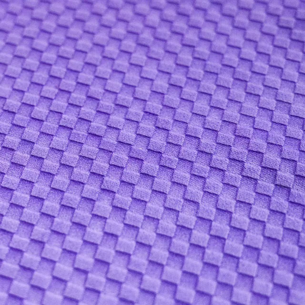 Highlight Small Square Burnout Fabric