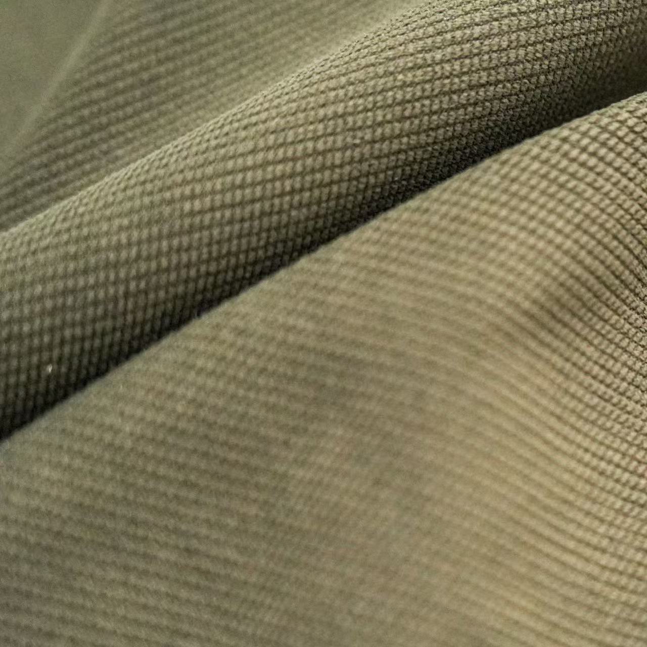 Twill Small Square Pattern Burnout Fabric