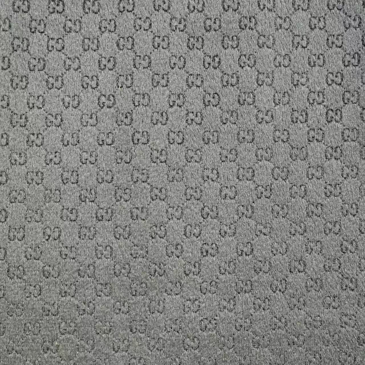 Square Letter Pattern Burnout Fabric